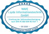 WAVE ist nach IDW PS 880 zertifiziert